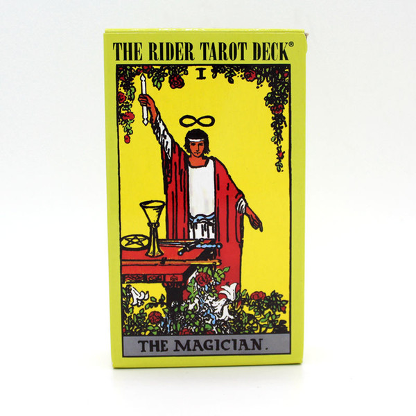 The Rider Tarot Deck Board Game 78+2 PCS/Set New Design Cards Game English Edition Tarot Board Game For Family Friends