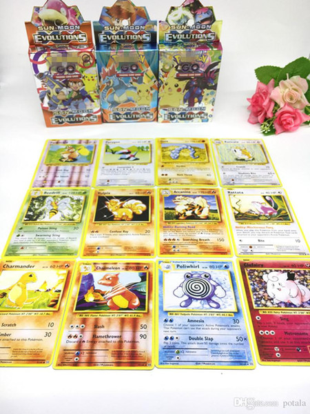 25pcs/lot Trading Cards Games guess anime juguetes board games cards against muggles Anime Pocket Monsters Toys poker fun card games cosplay