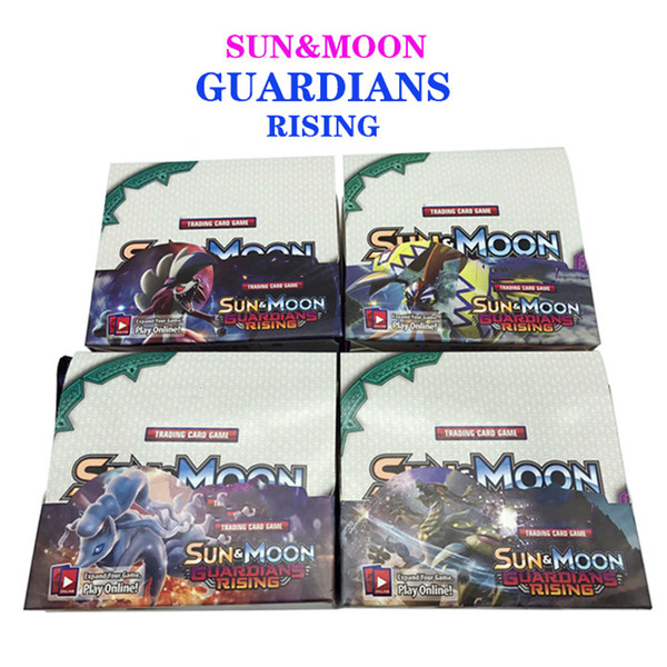 Sun&Moon Guardians Rising Card Cartoon Anime Trading Playing English Cards Game BURNING SHADOWS ANCIENT ORIGINS ULTRA PRISM Black&White