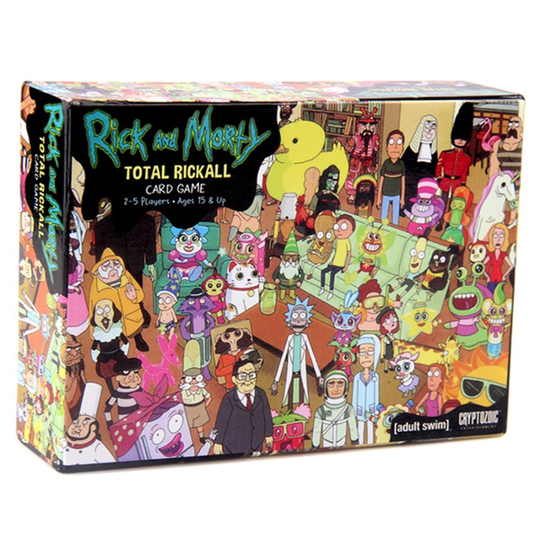 Rick and Morty Funny Cards Game For Parties Adult Rick and Morty Total Rickall Cooperative Card Game Play Party Games