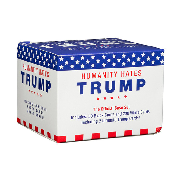 Humanity Hates Trump Card Game Base Set 200 White Cards 50 Black Cards All Original Cards NOT in any Expansions IMMEDIATELY DELIVERY