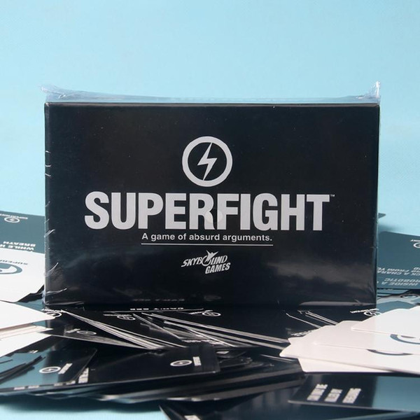 S-SUP Wholesale SUPERFIGHT 500-Card Core Deck Superfight Card Superfight Game Hallowmas Christmas Gift B- CARDS -0