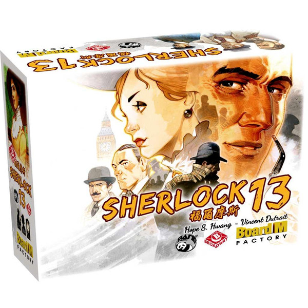 Free shipping Sherlock Holmes classic Detective story Chinese Version reasoning Solve the case foreign board game