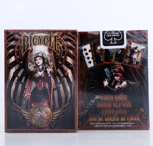 The United States Bicycle Anne Stokes Steampunk Poker Magic Playing Cards Magic Props High Quality Deck Tricks