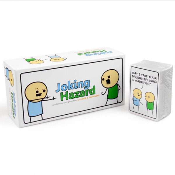 Joking Hazard Game Cards Deck Board Game Card Set Toking Hazerd Enhancement #1 #2 With Enlarged Box