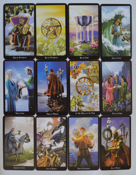 Witch Tarot 4 Style 6*10.3cm 78pcs/set