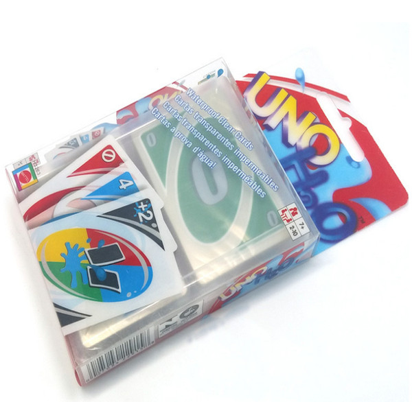 plastic transparent waterproof playing cards paper card board fold entertainment game family fun poker game russian rules