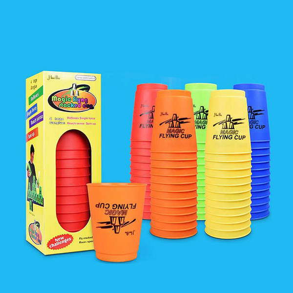 Magic Flying Cup Game Using The Competitive Sports Toys Hand speed sports Contest Creative Challenges Their Own Toys DHL