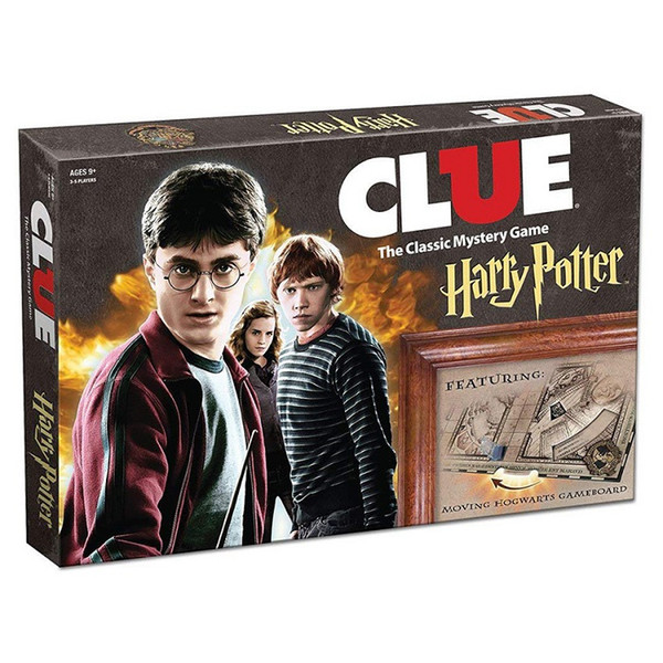 2019 Hot Sale Clue Harry Potter Board Game Action Figures Collector's Edition Brand New Sealed Set Witchcraft Game Collection Cards Kit Toy