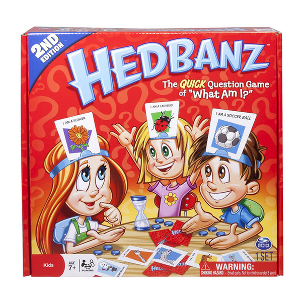 Funny Hedbanz Games Puzzle game New Design childen game of Suspense