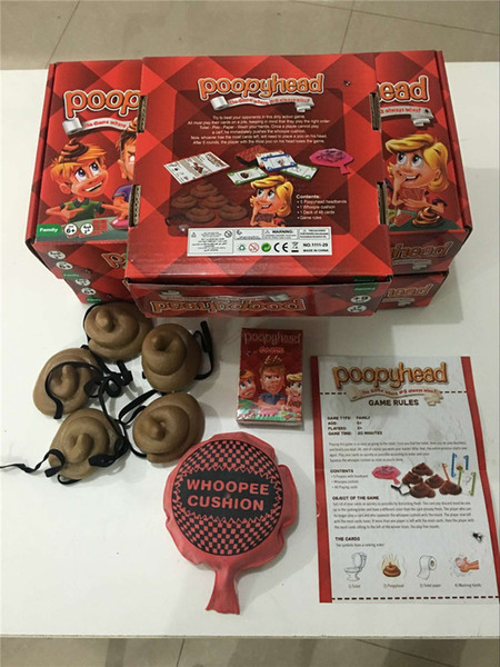 Funny Poopyhead Card Games The Game Where Number 2 Always Wins For Child Anti Stress Interactive Toys High Quality