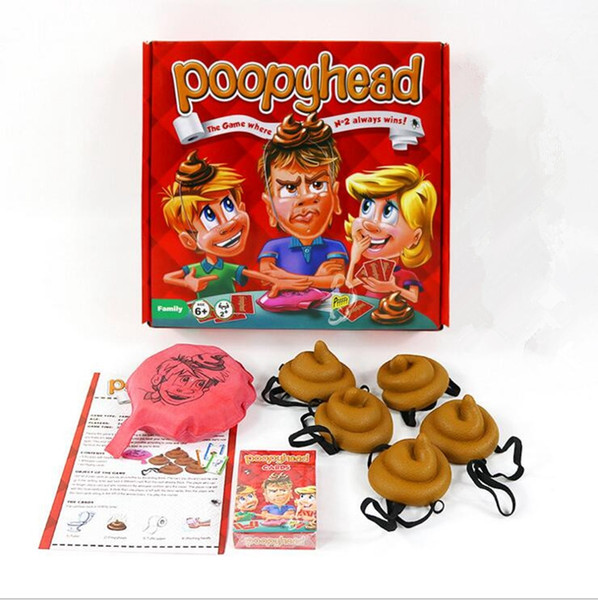 Poopyhead Card Games The Game Where Number 2 Always Wins Family Party Fun Board Games Tricky Toys OOA2287