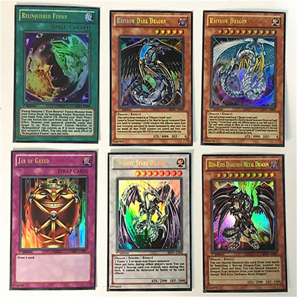 Duel Monsters English Version Game Card Battle Flash Card Paper Rare Iron Box Set Anti Wear Popular Hot Sale 16yc I1