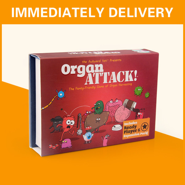 Wholesale Organ ATTACK! Cards Game 1 Organ Deck and 1 Attack Deck the Family-Friendly Game of Organ Harvesting