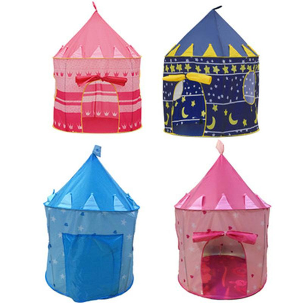Mongolia Play Tent Portable Foldable Tipi Prince Folding Tent Children Boy Castle Cubby Play House Outdoor Toy Tents Game Room mk880