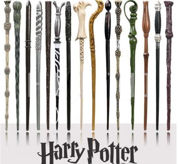 Creative Cosplay 18 Styles Hogwarts Harry Potter Series Magic Wand New Upgrade Resin with Metal Core Harry Potter Magical Wand toys