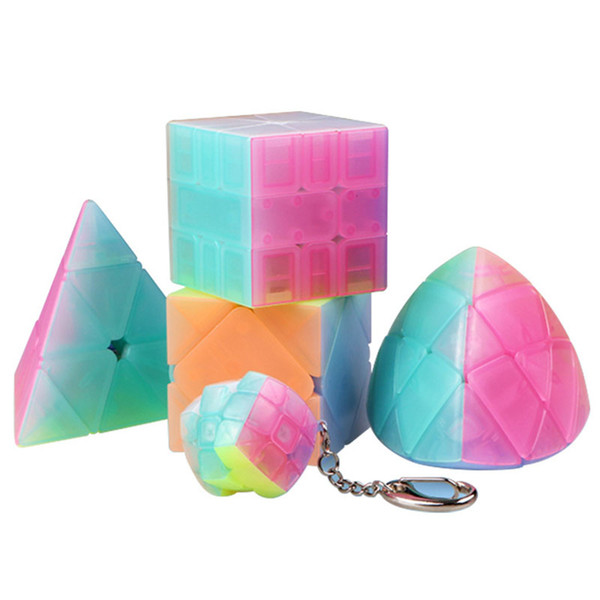 9 Design QIYI jelly Puzzle cube Magic Rubik Cube Game Rubik Learning Educational Game Rubik Cube Good Gift Toy Decompression kids toys