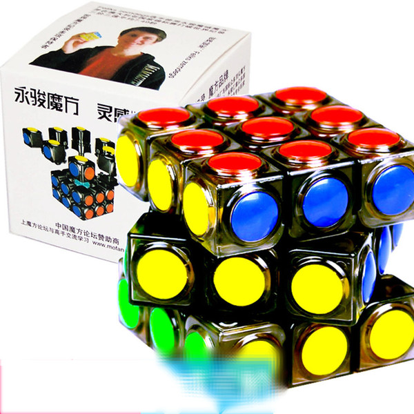 Puzzle cube transparent Magic Rubik Cube Game Rubik Learning Educational Game Rubik Cube Good Gift Toy Decompression toys B