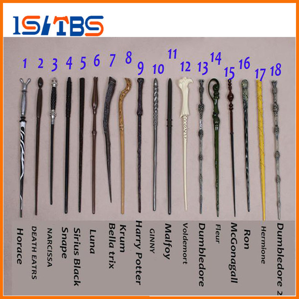Harry Potter Magical Wand Dumbledore Hogwarts Wands Cosplay Wand Hermione Voldemort Magic Wand In Gift Box 36cm 19 Designs