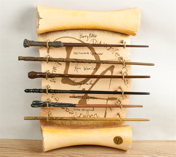 Over 50style Newest Iron Core Wizarding World of Harry Potter wand Albus Dumbledore Hermione Granger Snape Lovegood Wand with box