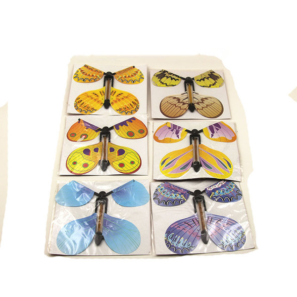 100pcs magic butterfly flying butterfly from empty hands freedom butterfly magic tricks Mentalism magie kids children toy