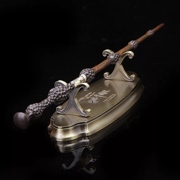 for harry potter Magical Wand display stand high quality metal retro wands holder Movie Christmas Gift Magic Toys free ship