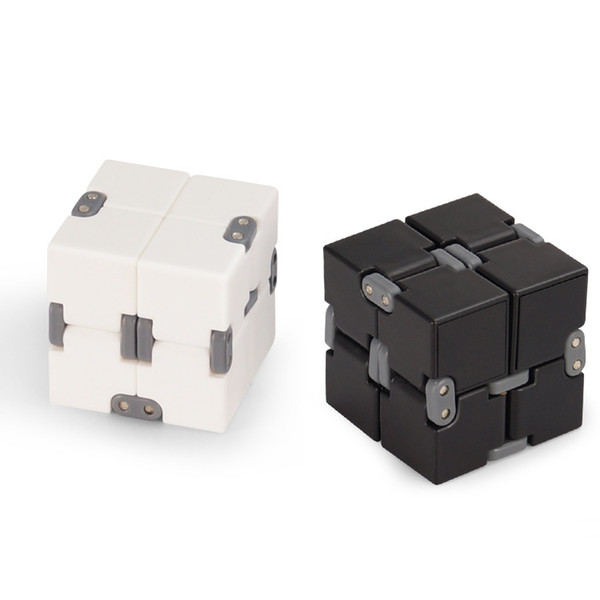 The new deformation decompression Rubik's cube intellectual finger decompression toy fun interesting deformation magic cube compression blac