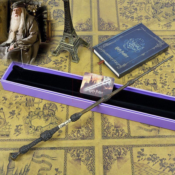 1PCS New Harry Potter Dumbledore The Elder Magic Wand With Box Good Gift For Cosplay Free Shipping