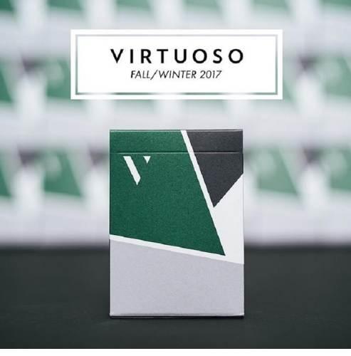 Virtuoso Fall Winter 2017 FW17 Playing Cards by The Virts New Edition Premium Cardistry Deck Magic Trick Props Magic Cards Poker