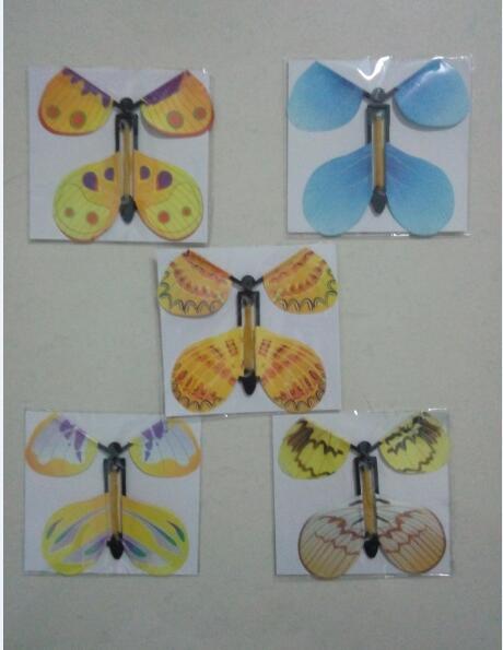100pcs magic butterfly flying butterfly change with empty hands freedom butterfly magic props magic tricks