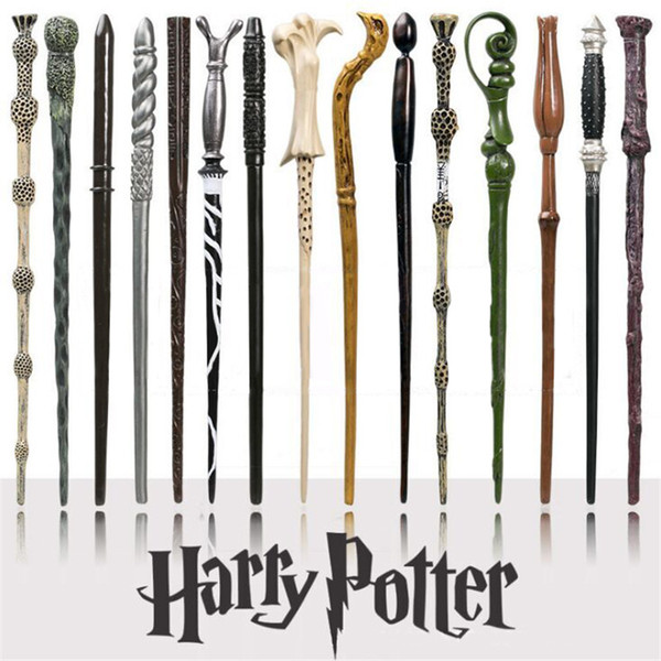 Creative Cosplay 18 Styles Hogwarts Harry Potter Series Magic Wand New Upgrade Resin with Metal Core Harry Potter Magical Wand