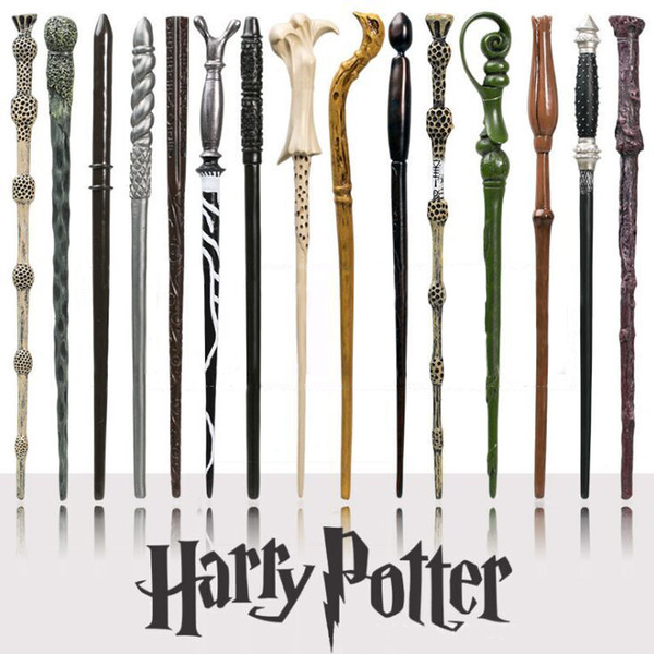 Creative Cosplay 18 Styles Hogwarts Harry Potter Series Magic Wand New Upgrade Resin with Metal Core Harry Potter Magical Wand