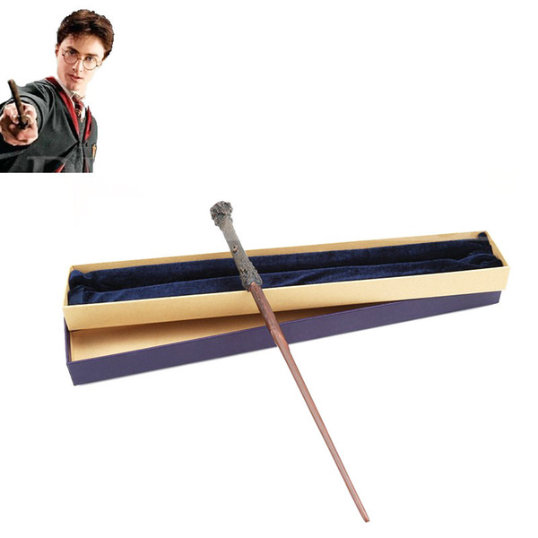 New Arrive Metal Iron Core Harry Potter Magic Wand Harry Potter Magic Magical Wand Elegant Halloween Gift Box Packing