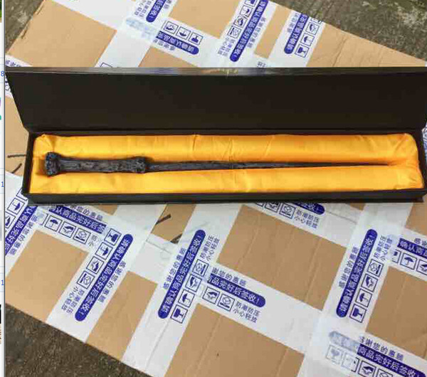 harry potter Magical Wand dumbledore Hogwarts wand cosplay wands Hermione Voldemort Magic Wand In Gift Box 36cm 18 design KKA551