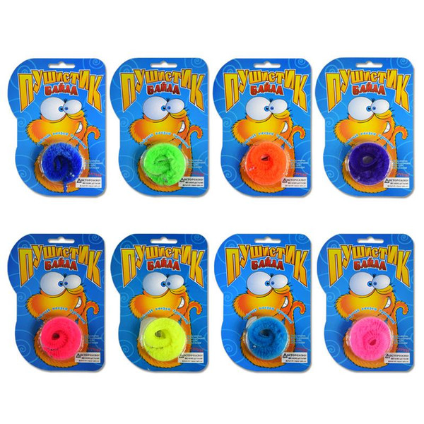 600pcs/lot Magic worm Tricks twisty worm 22CM With Box Packing Plush Mr.Fuzzy Magic Wiggle Worm toys