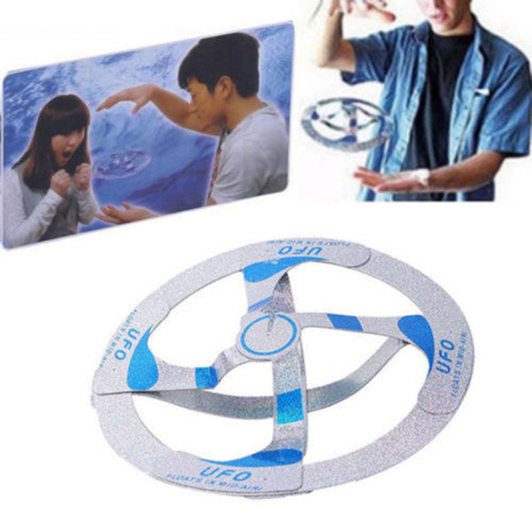 Amazing Mystery Flocating UFO Flying Disk Saucer Magic Cool Trick Toy Children Kids Creative Games Gift