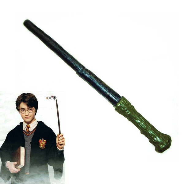 dhl free wholesale Harry Potter Magic Wand with 18Roles Hermione Voldermort Magic Wands with Core Halloween Cosplay Novelty Toy by ulik