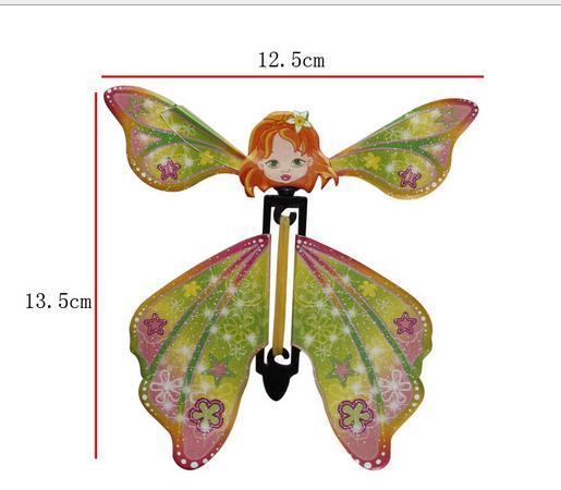 New magic butterfly flying butterfly change with empty hands freedom butterfly magic props magic tricks