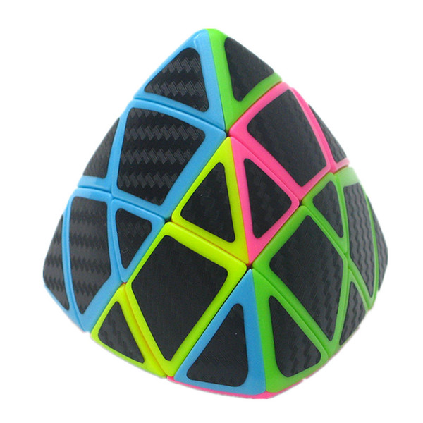 Carbon 3x3x3 Fiber Sticker Mastermorphix Magic Cube Speed Professional Magic Cube Rice Dumpling Cube Kids Education Puzzle Toys