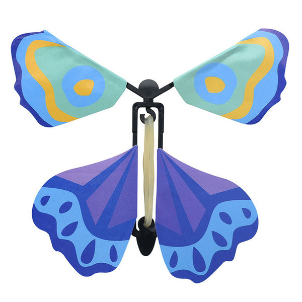 Decompression toys New magic butterfly flying butterfly change with empty hands freedom butterfly magic props magic tricks