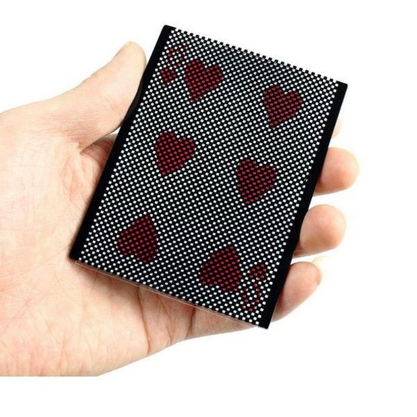 Instantaneous Change Vacuum Exchange Vanish Illusion Magic Toy Close-Up Street Amazing Card Vanish Plastic Sleeve Magic Trick Magic Pr