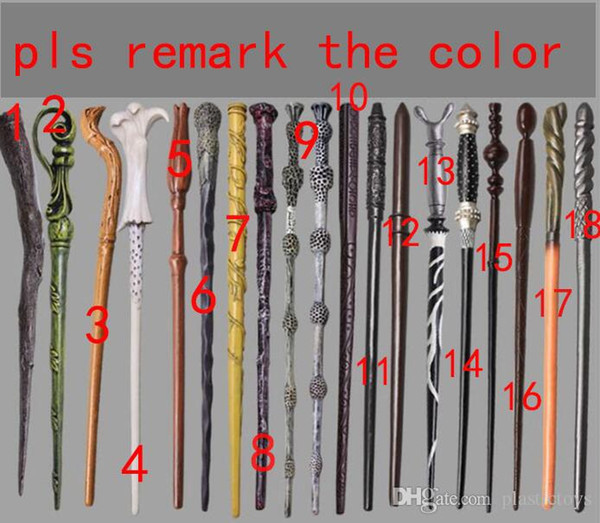 Creative Cosplay 18 Styles Hogwarts Harry Potter Series Magic Wand New Upgrade Resin with Metal Core Harry Potter Magical Wand