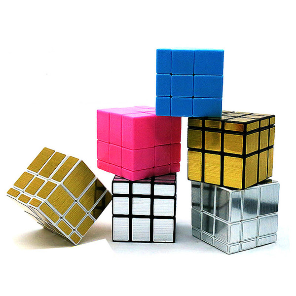 Puzzle cube 6cm Mini Magic Mirror Cube Game Rubik Educational Game Rubik Cube Good Gift Toy Decompression toys B