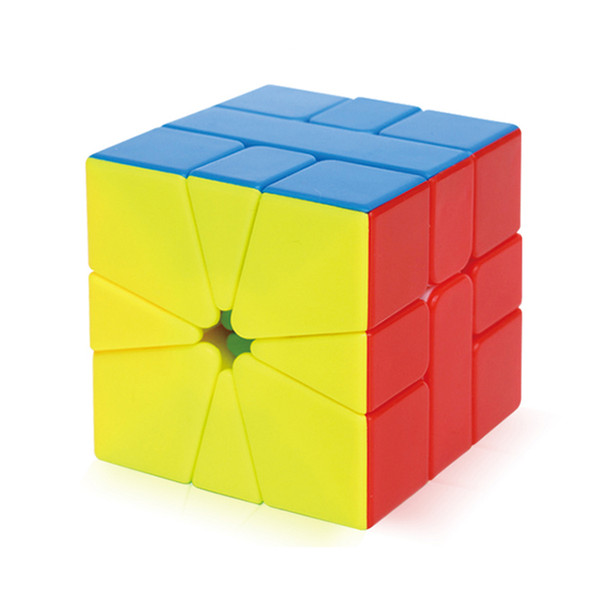 Rubik Cube Good Gift Toy Real-color Fan shaped magic cube Mini Magic Cube Game Learning Educational Game