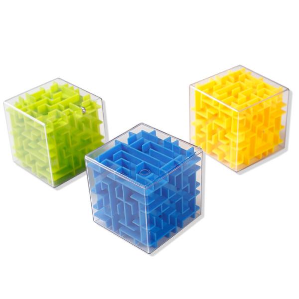 Creative Transparent 3D Mini Speed Cube Maze Magic Ball Adults Puzzle Intelligence Children Early Childhood Education Puzzle Toys