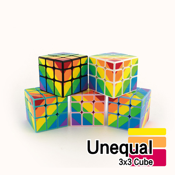 3x3 Magic Cube Classic Toys Puzzle Magic Game Toy Adult and Children Educational Toys 3x3x3 Unequal Magic Cube kids gifts P.C73-1006