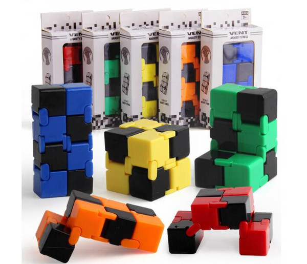 Magic Cube Toy 2018 New Unpacking Folding Fingertip Decompression Puzzle Creative Toy Best Gift for Children Adult