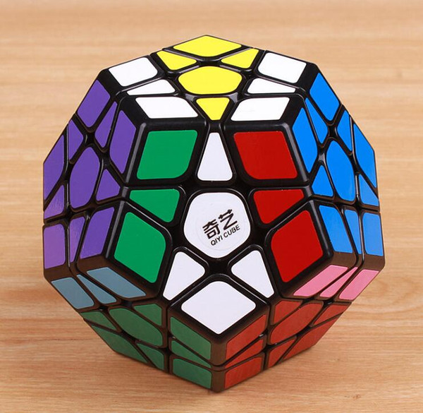 magic cube stickerless speed professional 12 sides puzzle cubo magico educational toys for children megamind free shipping