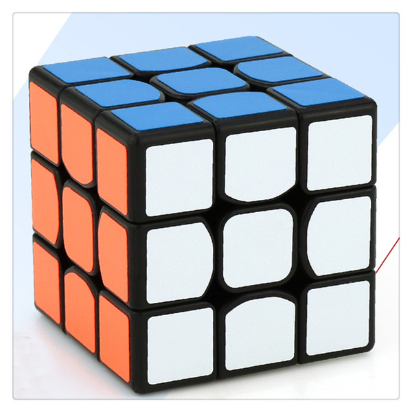 Mini Magic Cube Speedcube Brain Teaser Puzzle Toy for Beginner to Experienced Cubers Develop the Brain