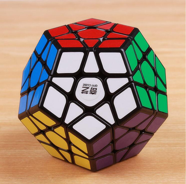 magic cube stickerless speed professional 12 sides puzzle cubo magico educational toys for children megamind free shipping